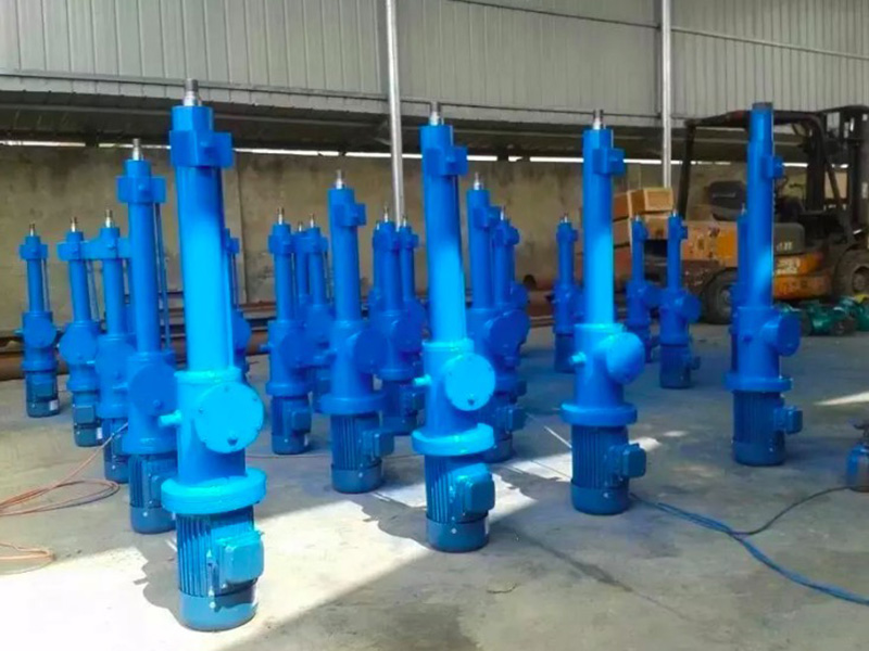 整体直式电液推杆